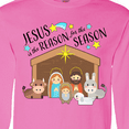 thumbnail image 4 of Inktastic Jesus is the Reason for the Season Christmas Nativity Long Sleeve T-Shirt, 4 of 5