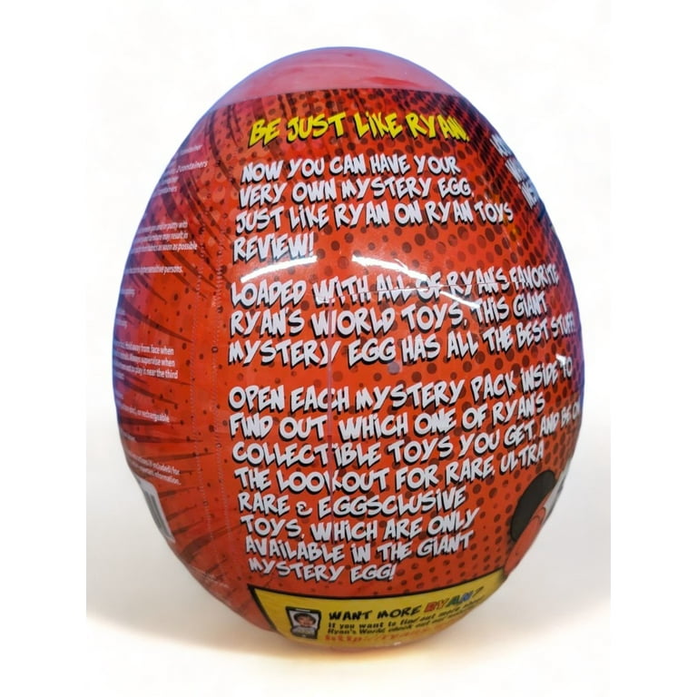Ryan's World Giant Surprise Mystery Egg Novelty and Gag Toys