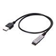 thumbnail image 4 of Yeacher LED Computer Case Strip Light Flexible RGB Lamp Tape Diode 5V Desk Screen TV Background USB Powered Remote Control 0.5M, 4 of 7