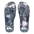 thumbnail image 4 of Sandalias Quiksilver Hombre Molokai Art25 Negro Flores Playa negro 27 MX, 4 of 8