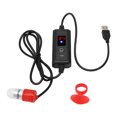 thumbnail image 1 of Calentador Betta, Mini Calentador De Pecera De 15 W, Función De Memoria De Fallo De Energía, 100-240 V Con Pantalla LED Digital Para Agua Dulce, 1 of 7