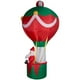 thumbnail image 2 of Inflable Holiday Time Santa en Globo aerostático 3.6m, 2 of 4