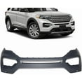 thumbnail image 5 of OTTULUR For 2020 2021 Ford Explorer Front Bumper Cover With Park Sensor Holes Primed, 5 of 6