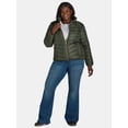thumbnail image 6 of Big Chill Women's and Women’s Plus Packable Puffer Jacket, Midweight, Sizes S-3X, 6 of 7
