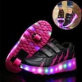 thumbnail image 3 of Zapatos para niños con ruedas, patines brillantes con luz LED, regalos para niños y niñas, el mejor regalo para fiestas, cumpleaños y Navidad, 3 of 5