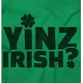 thumbnail image 2 of Yinz Irish Funny St Patrick's Day Hoodie Sweatshirt Women Men Brisco Brands S, 2 of 6