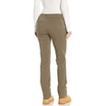 thumbnail image 3 of Dickies Women's Perfect Shape Straight Fit Pants, Rinsed Oxford Stone, 6, 3 of 3