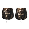 thumbnail image 5 of Lsque Victorian Gentle Cat Printed Women's Running Shorts with Liner Pockets,Elastic Quick Dry Workout Athletic Gym Yoga Shorts,Womens High Waist Shorts-XX-Large, 5 of 9