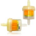 thumbnail image 2 of 12 Pieces Gasoline Filter, Motorcycle Fuel Filter, with 25 Pieces with Hose Clips, Universal Inline Filtration Accessories, for Motorcycle Scooters, Lawn Mowers, 2 of 5