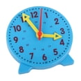 thumbnail image 4 of Clock Model Teaching Aid, Educational Clock Learning Model Durable 3 Pointer Linkage Small  for Cognitive Time Yellow,Blue,Pink, 4 of 8