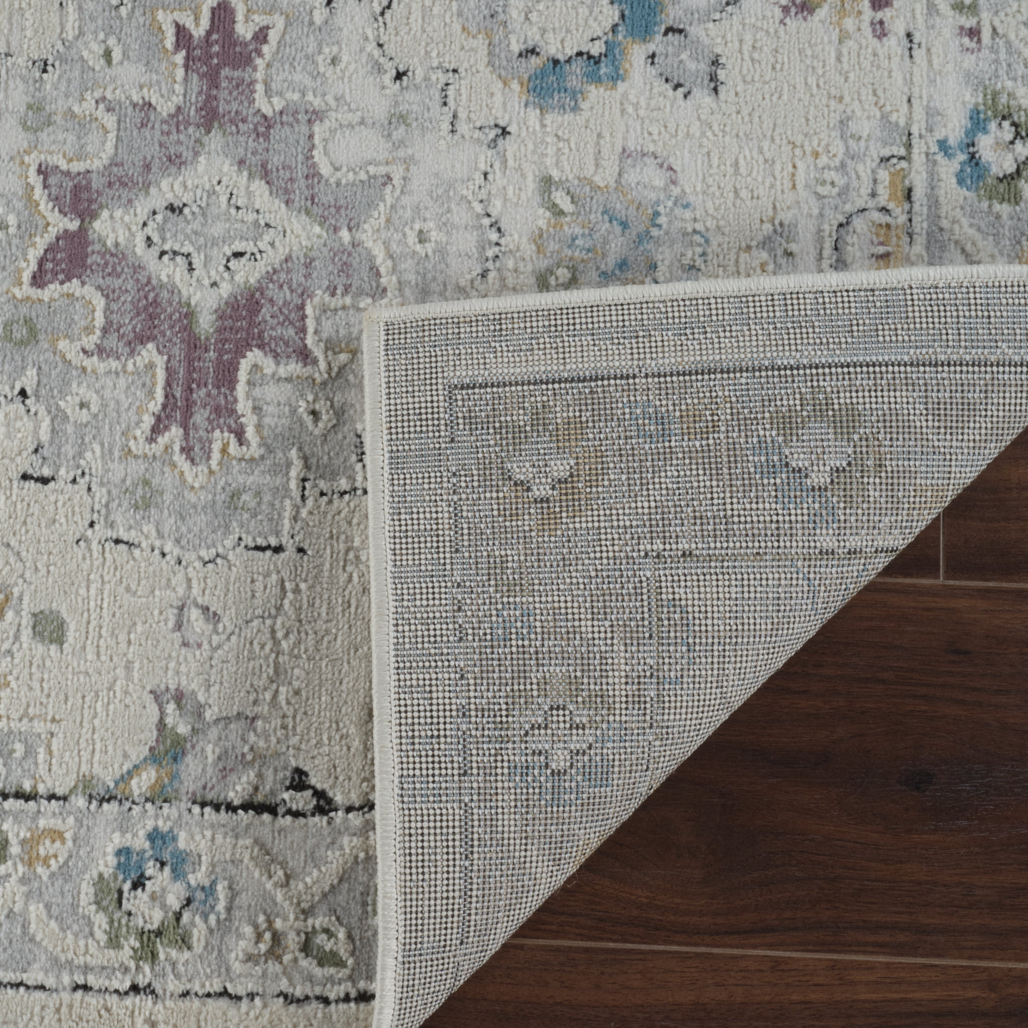 Rug Branch Nomad Classic Indoor Area Rug, Beige Cream, Boho - Living Room, Bedroom, Dining Room, and Kitchen