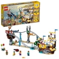 thumbnail image 1 of LEGO Creator 3-in-1 Pirate Roller Coaster 31084 Building Kit, 1 of 6
