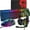 Black, variant on Wired Gaming Keyboard&Mouse Headset Combo,Rainbow Over Ear Headphone with Mic,Mice Pad for PC(Black)