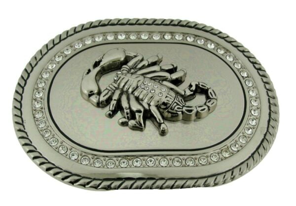 Big Scorpion Belt Buckle Zodiac Sign Cowboy Fashion Metal New - Main Image
