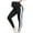 Black, variant on Women's Maternity Leggings Over The Belly Bump Workout Full Length Leggings Running Active Yoga Pants Gray XL
