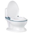 thumbnail image 5 of Gymax Realistic Potty Training Toilet Kids Toddlers w/ Flush Sound Blue, 5 of 9