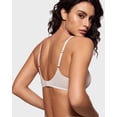 thumbnail image 5 of Women's Cosnufy Sheer Balconette Bra Demi Unlined Plunge Mesh See Through Sexy Bras Underwire, 5 of 5