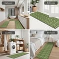 thumbnail image 5 of Green Bigfoot and Tree Pattern Kitchen Rugs Sets Of 3,Kitchen Runner Rugs Non Skid Washable,Decorative Kitchen Floor Mats for Kitchen,Sink,Laundry,17"x30"+ 17"x47" + 17"x59", 5 of 6