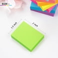 thumbnail image 2 of Sticky Notes 1.5x2 inch Bright Colors Self-Stick Pads 8 Pads/Pack 100 Sheets/Pad Total 800 Sheets, 2 of 8