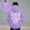 Purple, variant on Men's Casual Pullover Hoodies Lined Winter Print Streetwear Fashion Comfortable Stylish Outerwear