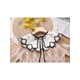 thumbnail image 5 of INSPIRE CHIC Cuello Falso Desmontable, Chalito de Punto con Bordado de Encaje, Cuello Peter Pan Falso para Blusa Blanco Negro-7, 5 of 5