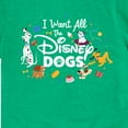 thumbnail image 3 of Disney Classics - Cats & Dogs - I Want All The Disney Dogs - Toddler And Youth Short Sleeve Graphic T-Shirt, 3 of 5