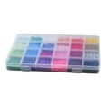 thumbnail image 7 of Glass 1 box 312G 24 color 12/0 Baking Paint Glass Seed Beads Round Mixed color 2mm Hole: 1mm 13G/color, 7 of 7