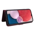 thumbnail image 5 of for Samsung Galaxy A13 4G Phone Case Wallet & Cash Slot,Flip Kickstand Cover [2 in 1 Detachable Credit Card Holders] Premium PU Leather Purse Wrist Strap Case for Samsung Galaxy A13 4G,Winered, 5 of 10