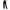 Black, variant on Lenpel Women's Cargo Sweatpants Fall Fashion High Waisted Drawstring Workout Athletic Joggers Baggy Lounge Pants