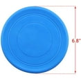 thumbnail image 4 of Dog Frisbee Toy, Interactive Dog Toys Lightweight Floating Frisbee Soft,Bite-Resistant Rubber Frisbee Game Chew Toy for Dog Flying Disc Training Tools for Outdoor, 4 of 4