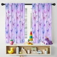 thumbnail image 5 of Blackout Kids Curtains,Purple Butterfly Pattern Childrens Insulated Curtains Set Of 2,Bedroom Essentials,Toddler Room Decor 42"x54", 5 of 5