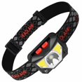 thumbnail image 1 of Lampe Frontale LED, Lampe Frontale USB Rechargeable 5 Modes, Lampe Frontale LED Course Résistante à l'Eau 150 Lm 1200 mAh pour Lecture Nocturne Camping Jogging Pêche Aventure Alpinisme Vélo, Câble USB Inclus, 1 of 7