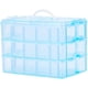 thumbnail image 2 of Caja de almacenamiento grande - azul grande de tres capas Ormromra WMZL-1542-1, 2 of 7