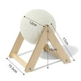 thumbnail image 3 of Durable Sisal Corner Scratching Pad for Indoor Cats Natural Feline Sharpening Post Alternative Wall Training Aid, 3 of 6