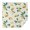 Yellow Lemon Fruit, variant on Yellow Lemon Fruit Slices Beige Pattern Square Tablecloth,Waterproof Square Table Cover,Wipeable Spillproof Washable Table Cover for Home Kitchen Party Decor 42"X42"(107x107cm)