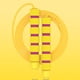 thumbnail image 4 of Ajustable - Cuerda de saltar con mango suave para ejercicio de niños - Actividad física divertida para hacer ejercicio Adepaton Ligas y bandas, 4 of 5
