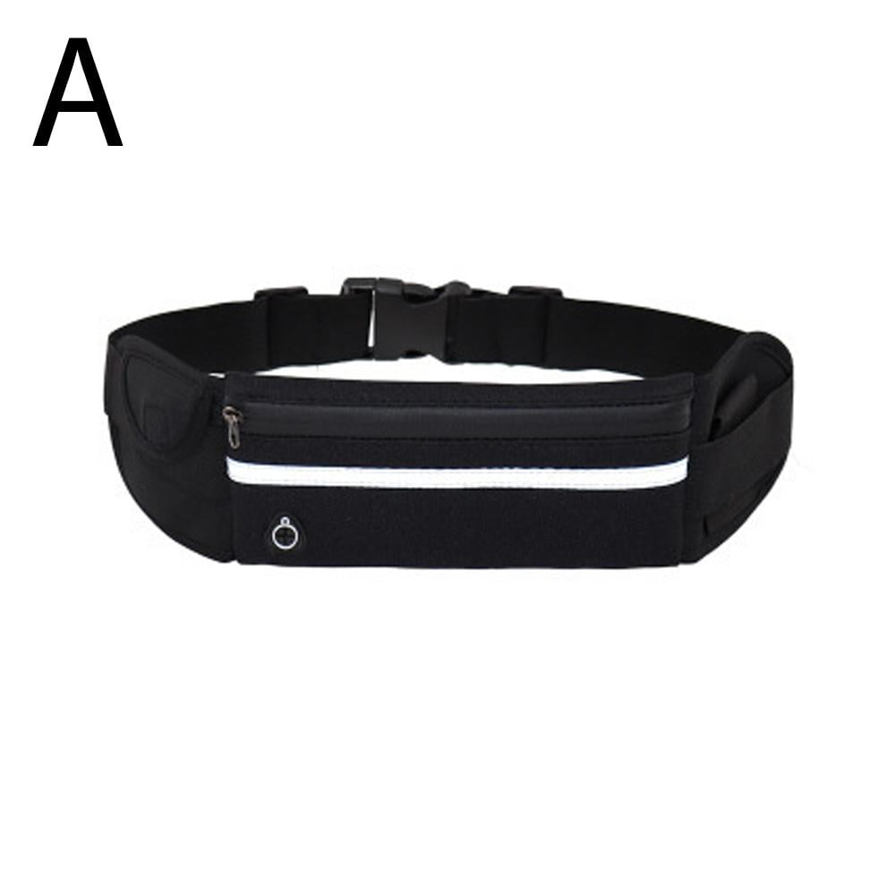 Ceinture Dossard Running Et Sac Banane – Réglable, Légère, Pour Triathlon, Marathon Et Cyclisme (noir)