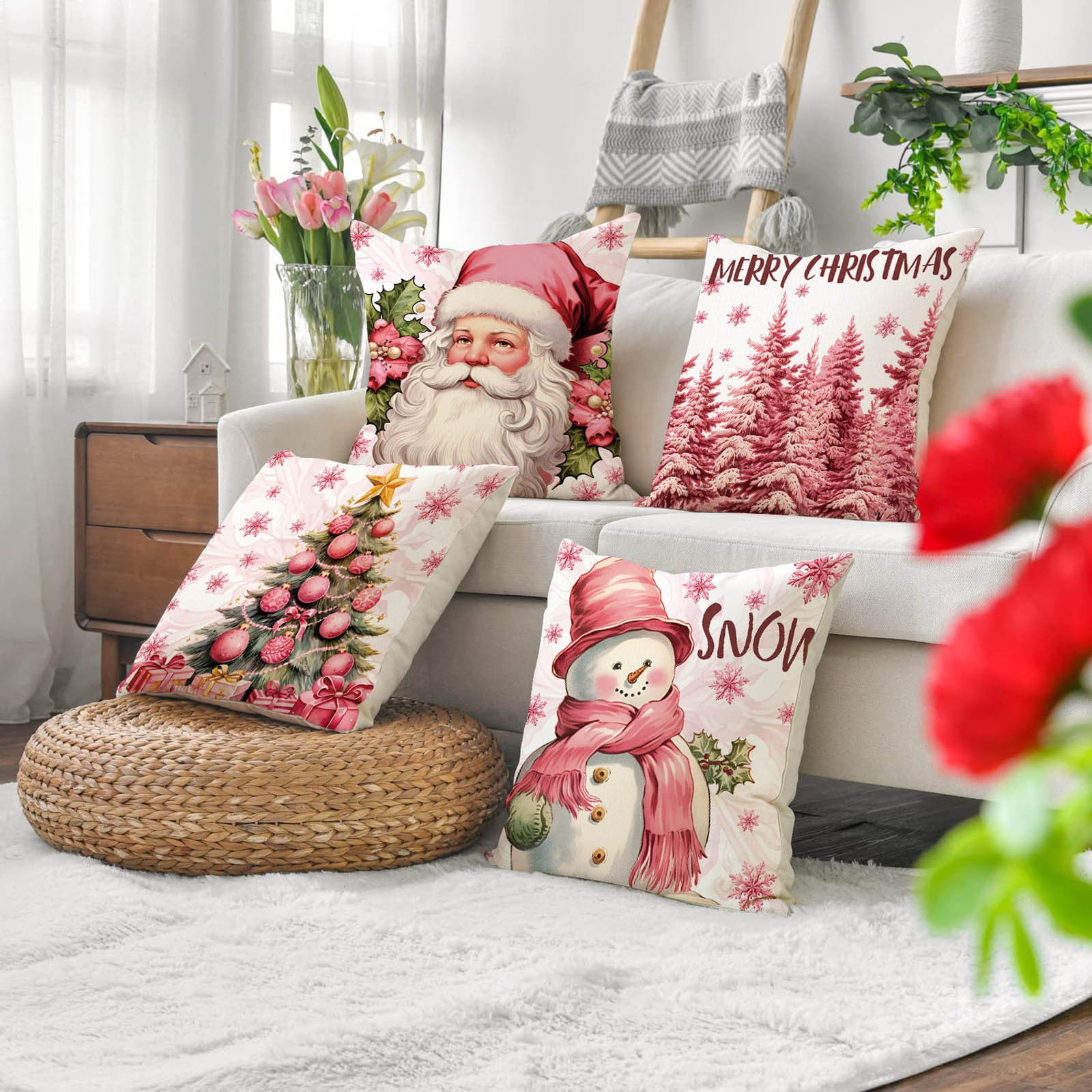 Christmas chair cushions hotsell