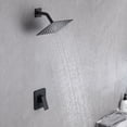 thumbnail image 4 of Sumerain, Faucet Showerhead, Matte Black, 8 inch, 4 of 14