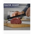 thumbnail image 4 of Juego De Cuchillos De Cocina Acero Inoxidable Color Negro, 4 of 4