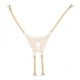 thumbnail image 1 of 4 Correas Ajustables De Encaje Cruzado Con Forma De Mariposa, Para Hombro Y Espalda, Color Beige, 1 of 8