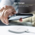 thumbnail image 3 of Magnetic Charger Compatible for iPhone,15W Wireless Charging Pad Compatible with iPhone 17,16 15 14 Pro Max Plus 13 12 Pro Max & AirPods 4 3 2 Pro,White, 3 of 6