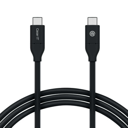 USB Type C Cable, GearIt 6ft Hi-Speed USB 2.0 Type C USB-C (480 Mbps) Connector Charge & Sync Cable for Nexus 6P 5X, Lumia 950 950XL, and Other Type-C Devices,