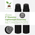 thumbnail image 4 of xGarden 50 Pack Lightweight Economy 3" Diameter Net Pot Cups for Hydroponics & Aquaponics, 4 of 6