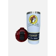 Buc-ees White Yukon Outfitters Stainless Steel Tumbler - 20 oz