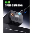 thumbnail image 5 of Soulor Jump Starter with Air Compressor, 6000A Battery Jumping Starter (Suitable for Gasoline and Diesel Vehicles),Three Emergency Lights Modes, 5 of 11