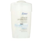 3 Pack - Dove Clinical Protection Deodorant Solid Original Clean 1.7oz Each