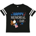 thumbnail image 3 of Inktastic Happy Memorial Day Eagle Boys or Girls Toddler T-Shirt, 3 of 5