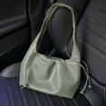 thumbnail image 3 of Bolso bandolera de piel para mujer, bolso de mano de lujo con textura plegada, cartera de temperamento para mujer, bolsos de moda, novedad de 2024, 3 of 5