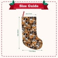 thumbnail image 3 of Defioc Dogs Different Breeds for Christmas Stockings 18" Personalized Holiday Stocking for Family, Farmhouse Decor, Xmas Tree Decoration, 1 Pack, 3 of 7